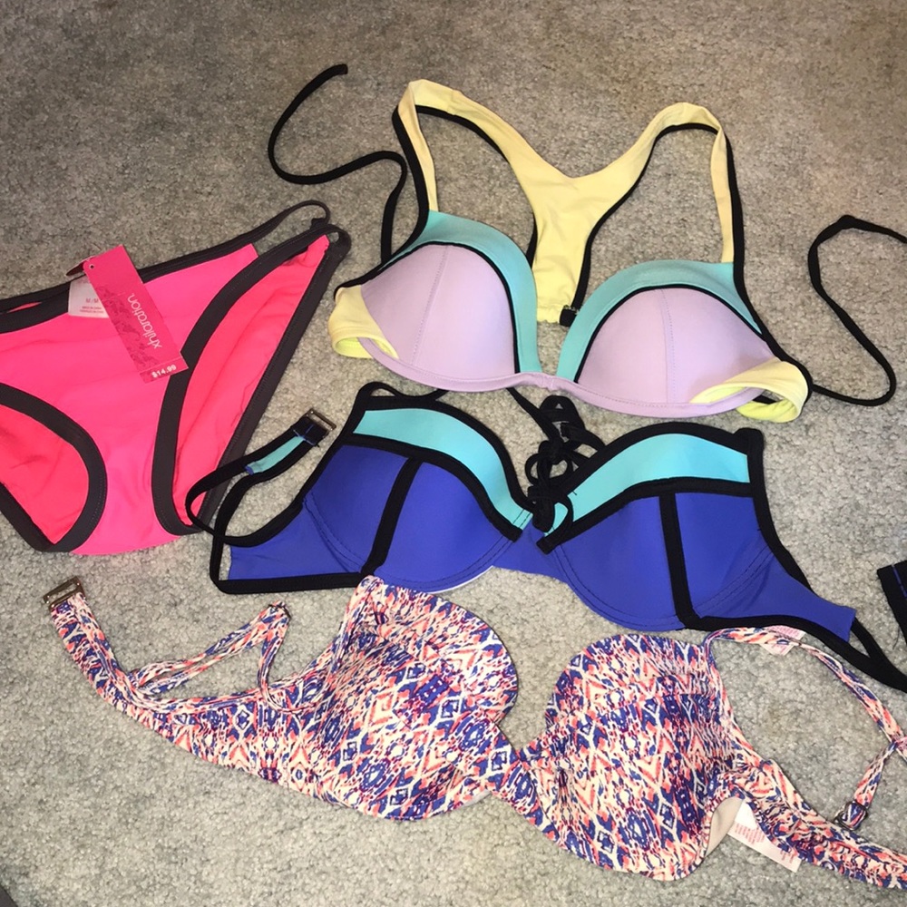 M & S set of three bikinis & one bottoms